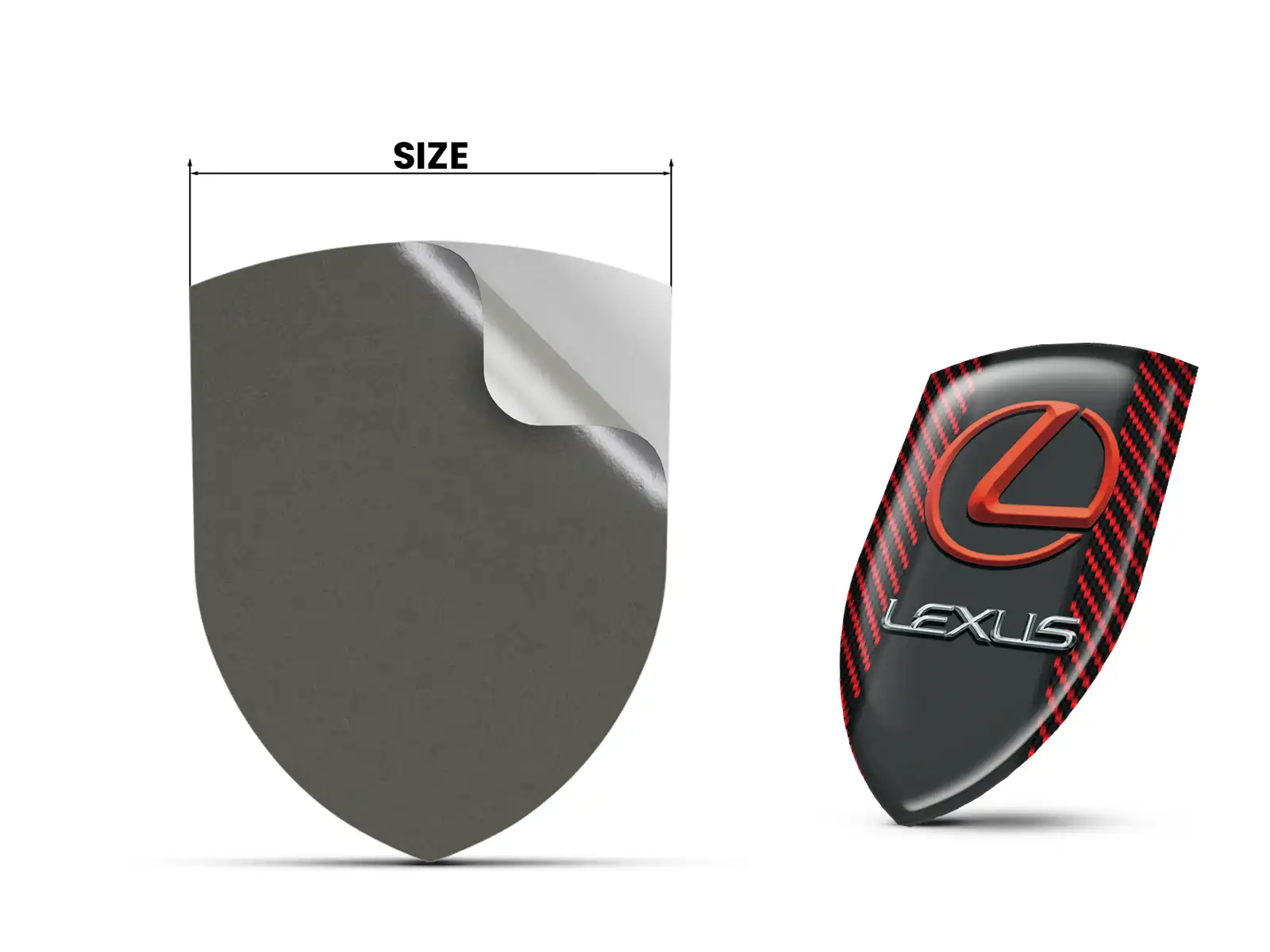 Lexus Adesivi Lunotto Posteriore Max Pro Durevoli Chic